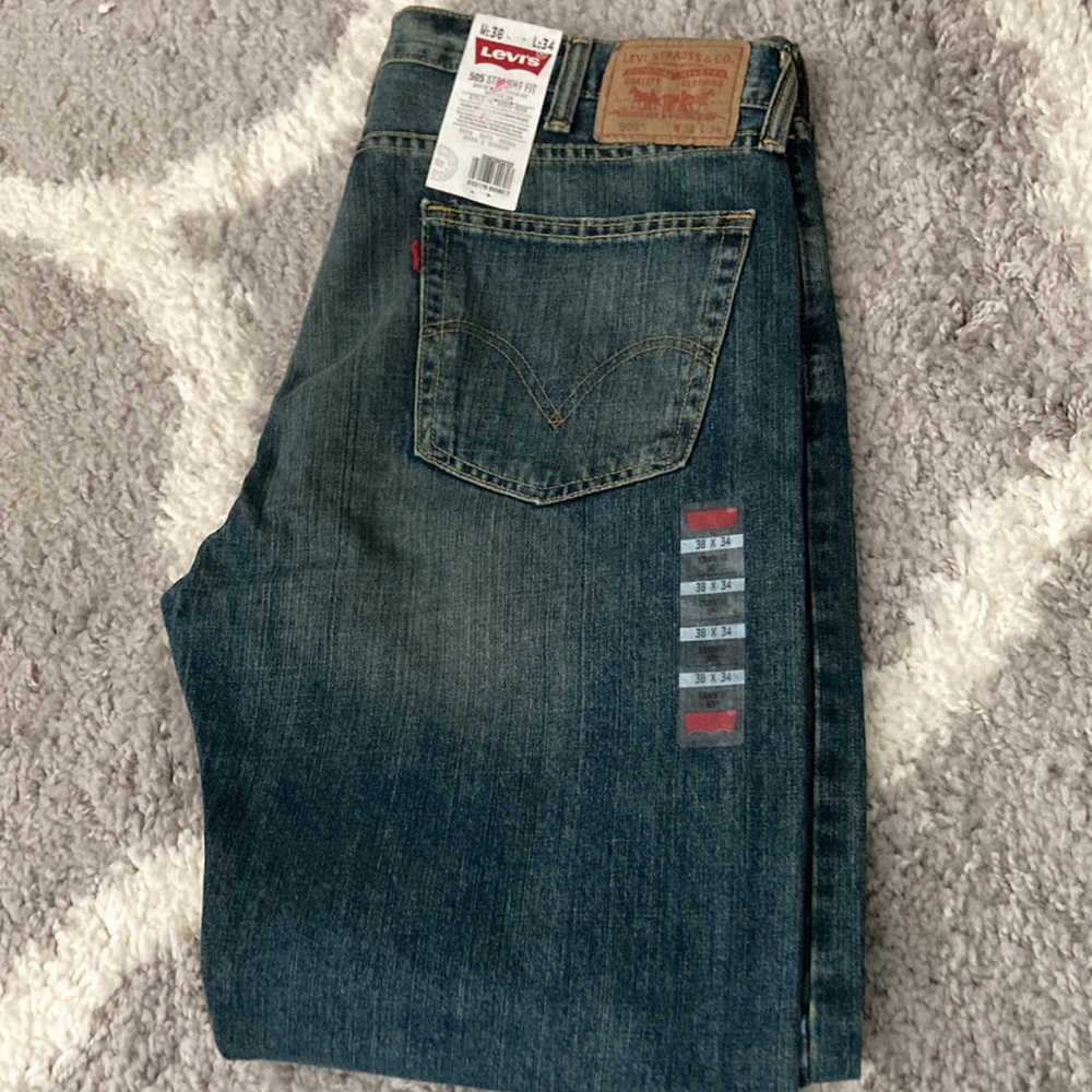 New with tags Levi’s 505 straight fit jeans